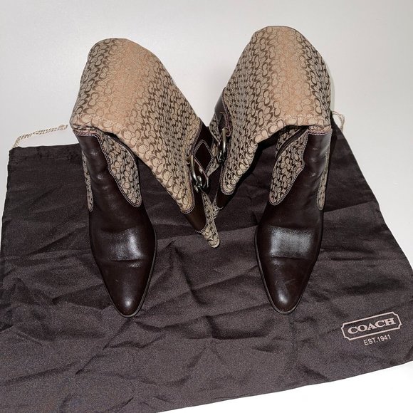 COACH leather boots - Picture 2 of 9